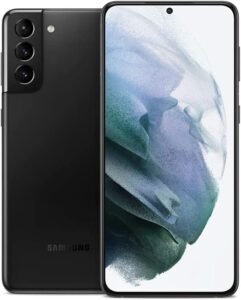 SAMSUNG Galaxy S21+ Plus 5G (128GB, 8GB) 6.7" AMOLED 2X, Snapdragon 888, Global 5G Volte (GSM + CDMA) Factory Unlocked (AT&T, Verizon, T-Mobile, Metro) G996U (Wireless Charger Bundle, Phantom Black)