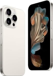 A15 Pro, 5G Net Unlocked Cell Phone, 8+512GB Unlocked Phones, Android 14.0, 120Hz,108MP Camera, 5G Dual SIM Smartphone, 6800 mAh Battey Android Phone, Unlocked for All Carriers (White Titanium)