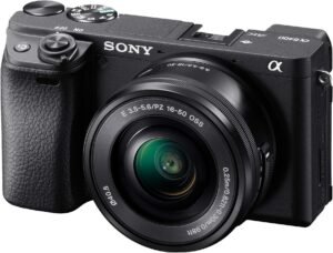 Sony Alpha ZV-E10 - APS-C Interchangeable Lens Mirrorless Vlog Camera Kit - Black